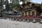 Shimonjinko, Nakajinko and Kamijinko Hall from Toshogu Shrine Temple in Nikko National Park of Japan