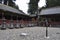 Shimonjinko, Nakajinko and Kamijinko Hall from Toshogu Shrine Temple in Nikko National Park of Japan