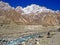 Shimshal valley and Shimshal river, Karakoram, Northern Pakistan