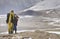 Shimshali lady and her son climb into dangerous areas to bring home the lost yaks