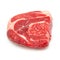 Shin of beef meat isolated on a white studio background,