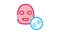 Shine Clean Face Mask Icon Animation