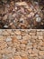 Shingle, stone texture background