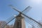 Shingled smock windmill at the Prescott Farm historic site