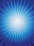 The shining blue sun ray background