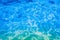 Shining blue water ripple background