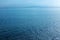 Shining blue water ripple background. Travel background.