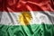 shining kurdish flag