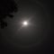 Shining moon at one night