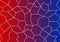 Shining Polygonal Line Texture in Blue and Red Gradient Background