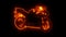 Shining Race Bike Motorcycle Animation Logo Graphic Motion