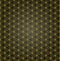 Shining Seamless Golden Hexagons, Triangles and Lines Texture in Black Background
