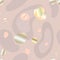 Shining seamless pattern on beige and pink background