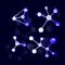 Shining structural formulas of molecules