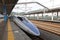 Shinkansen Bullet Train Stopped at Shin Iwakuni