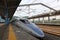 Shinkansen Bullet Train Stopped at Shin Iwakuni