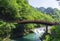 Shinkyo (Sacred Bridge) at Nikko, Japan