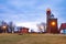 Shinning lighthouse at Kap Arkona on Ruegen