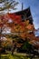 Shinnyodo temple in Autumn in Kyoto