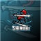Shinobi esport mascot logo design
