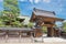 Shinshuji Temple at Hida Furukawa Old Town. a famous historic site in Hida, Gifu, Japan