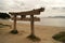 Shinto shrine on Naoshima island, Japan