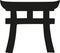 Shinto symbol japan