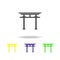Shinto Torii sign multicolored icon. Detailed Shinto Torii icon can be used for web, logo, mobile app, UI, UX