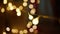 Shiny christmas lights hanging background