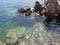 Shiny and clean sea at Menorca