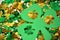 Shiny Clovers for St Patrick\'s Day