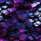 Shiny cubes in purple and black creating intense compositions (tiled)