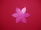 Shiny different color structural flower, metallic texture with glitter, star, Christmas,