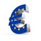 Shiny Euro Symbol - Flag of European Union