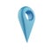 Shiny gloss blue ap pointer icon.