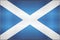 Shiny Grunge flag of the Scotland