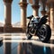 shiny motorbikes for locomotion, AI-Images