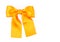 Shiny orange satin ribbon