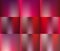 Shiny pink red gradient backgrounds set. Bright red abstract vector.