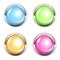 shiny round icons