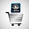 Shiny shopping cart video player online commerce