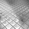 Shiny silver aluminium tile background