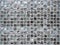 Shiny silver mosaic wall texture background