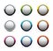 Shiny sphere icons