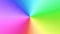 Shiny spinning colorful gradient in multiple colors rotating in a CGI high definition multicolor background