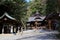 Shiogama Shrine near Chureito Pagoda,