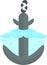 Ship Anchor Vector Clip Art Graphic Design