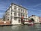 A ship arriving at the Casino di Venezia.