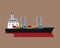 Ship cargo container maritime transport
