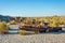 Ship cemetery, Aral Sea, Uzbekistan